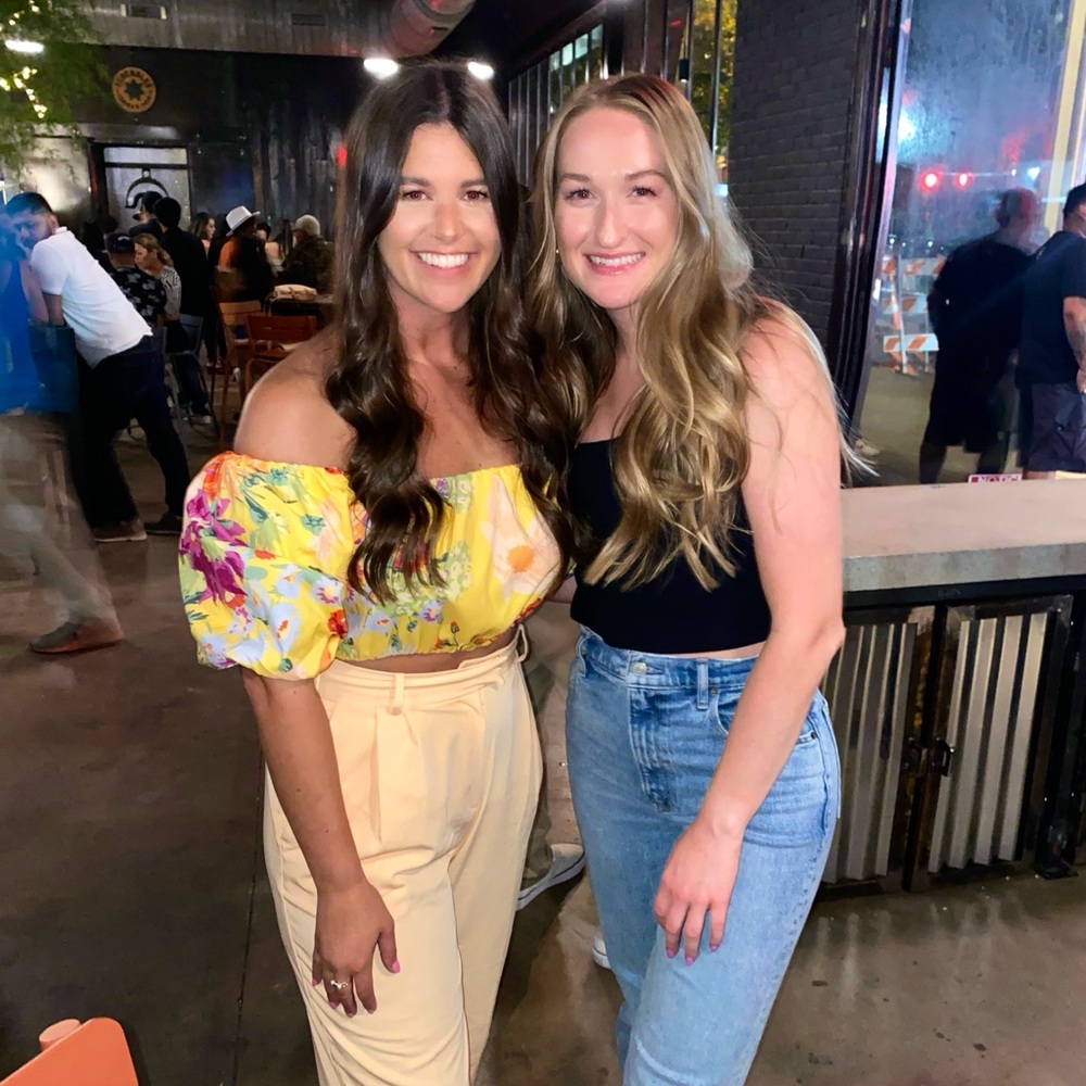 H&M Yellow Floral Puff Sleeve Blouse